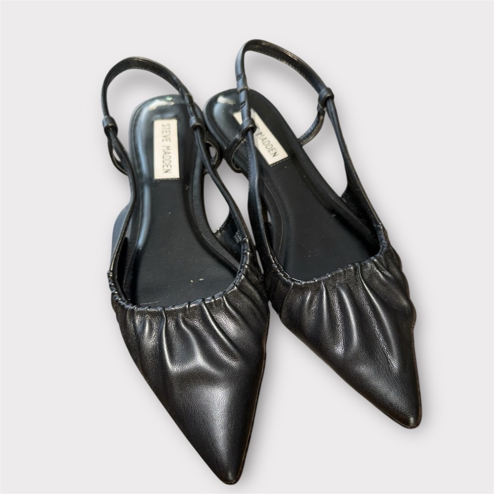 Steve Madden Gathered Slingback Flat, 8